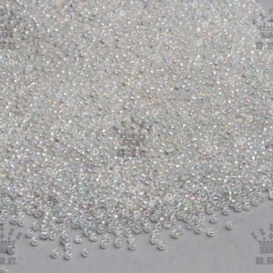 Round Rocailles - Transparent Rainbow - 58205