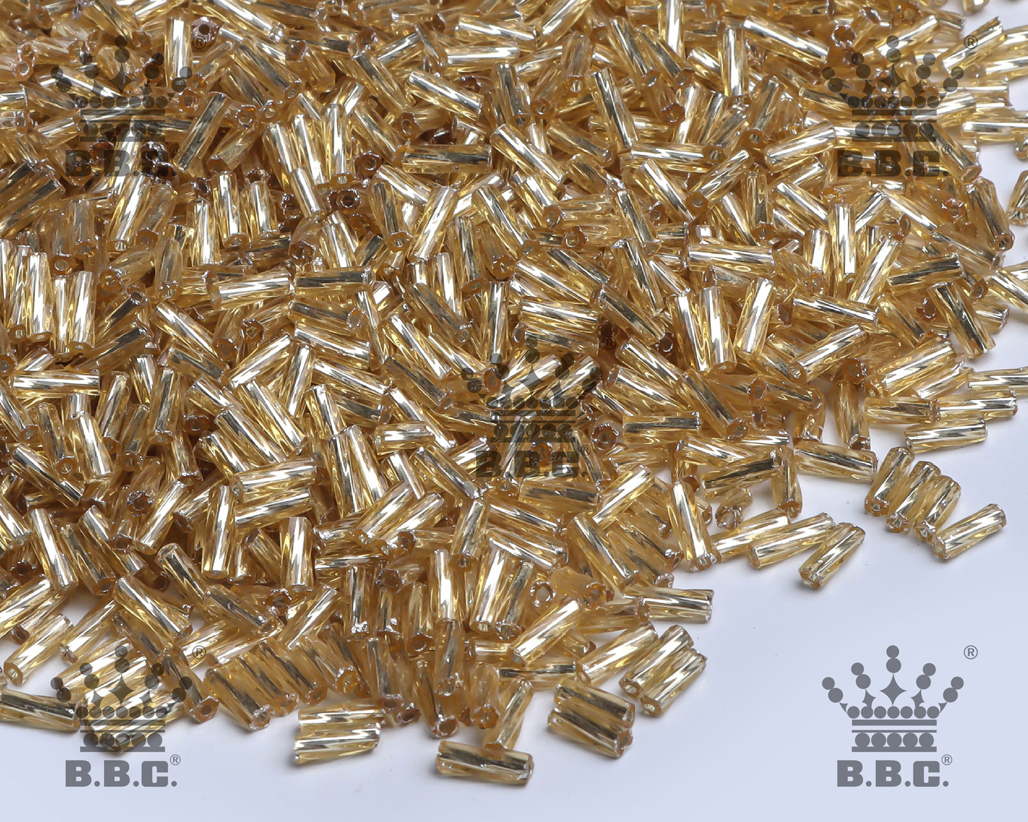 Twist Bugles - Silver-Lined - 17020