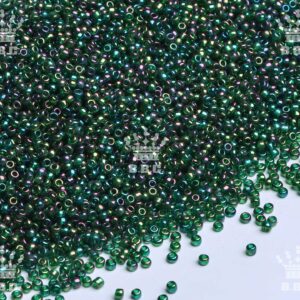 Round Rocailles - Transparent Rainbow - 51120