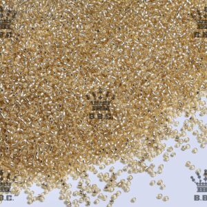 Round Rocailles - Silver-Lined - 22LLC