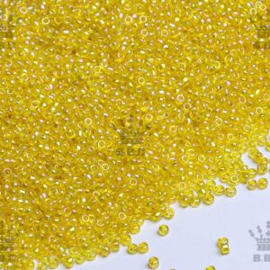 Round Rocailles - Transparent Rainbow - 81010