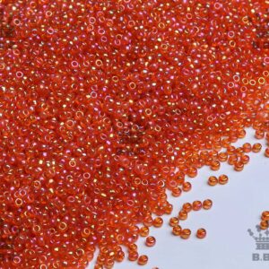 Round Rocailles - Transparent Rainbow - 91030