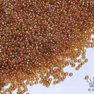 Round Rocailles - Transparent Rainbow - 11090