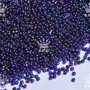 Round Rocailles - Transparent Rainbow - 31100