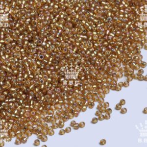 Round Rocailles - Silver-Lined Rainbow - 222