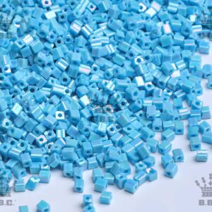 Square Cut - Opaque Rainbow - OR43