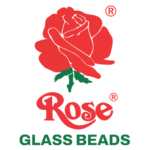 Rose Glass beads