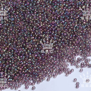 Round Rocailles - Transparent Rainbow - 21060