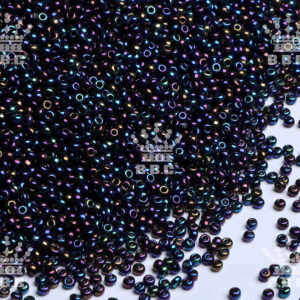 Round Rocailles - Opaque Rainbow - 59135