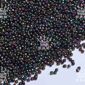 Round Rocailles - Transparent Rainbow - 41010